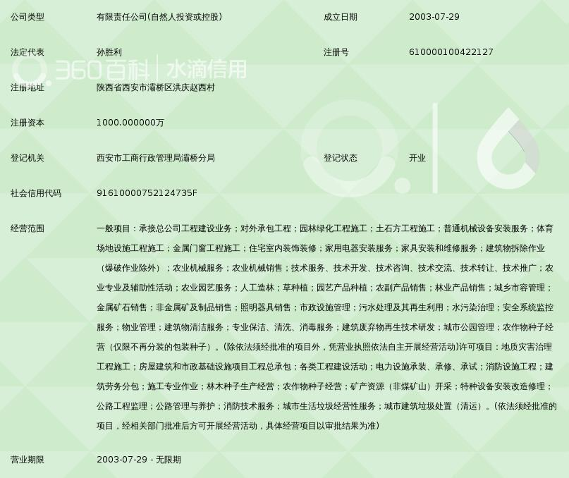 陕西西铁园林绿化建设与城乡市容管理